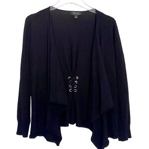 Thalia Sodi Black Long Sleeve Sweater Size Medium